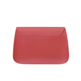 Cross Maroon Faux Leather Crossbody Bag